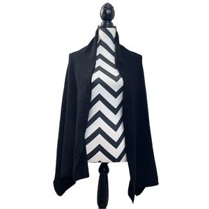 Beryll 100% Cashmere Black Scarf Wrap